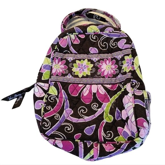 Vera Bradley Purple Punch insulated lunch bag, retired pattern - Picture 1 of 5